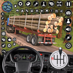 Log Transporter Truck Driving MOD Unlimited Money 1.11.21