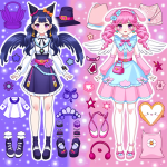 Anime Dress Up GameMagic Doll MOD Unlimited Money 1.1.1