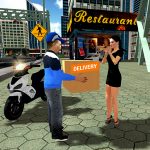 City Courier Delivery Rider MOD Unlimited Money 1.35