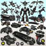 Limo Robot Car GameRobot Game MOD Unlimited Money 1.70