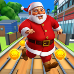 Subway Santa Xmas Run MOD Unlimited Money 10.3.0