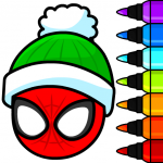Superhero Coloring Book Games MOD Unlimited Money 5.1