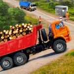 Uphill Logging Truck Simulator MOD Unlimited Money 1.5