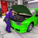 Car Mechanic Robot Workshop MOD Unlimited Money 4.0