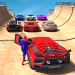 Superhero Car Mega Ramp Games MOD Unlimited Money 3.34